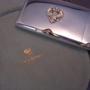 Austro-Hungarian Silver Cigarette-case circa 1890