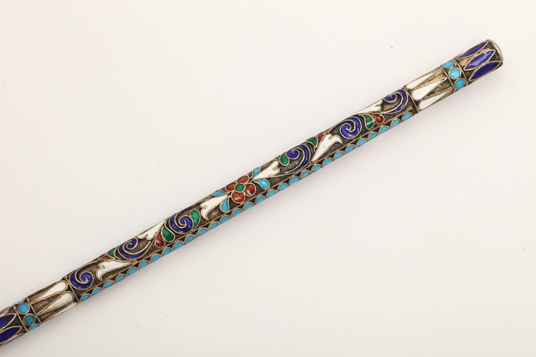 Rare Russian Enamelled Fountain Pen