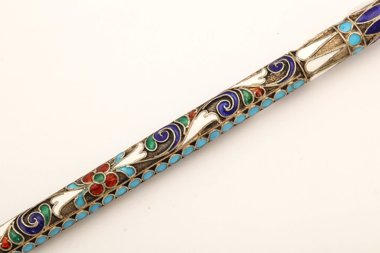 Rare Russian Enamelled Fountain Pen