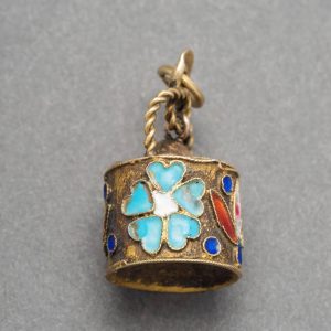 Russian Jewelry Egg Pendant