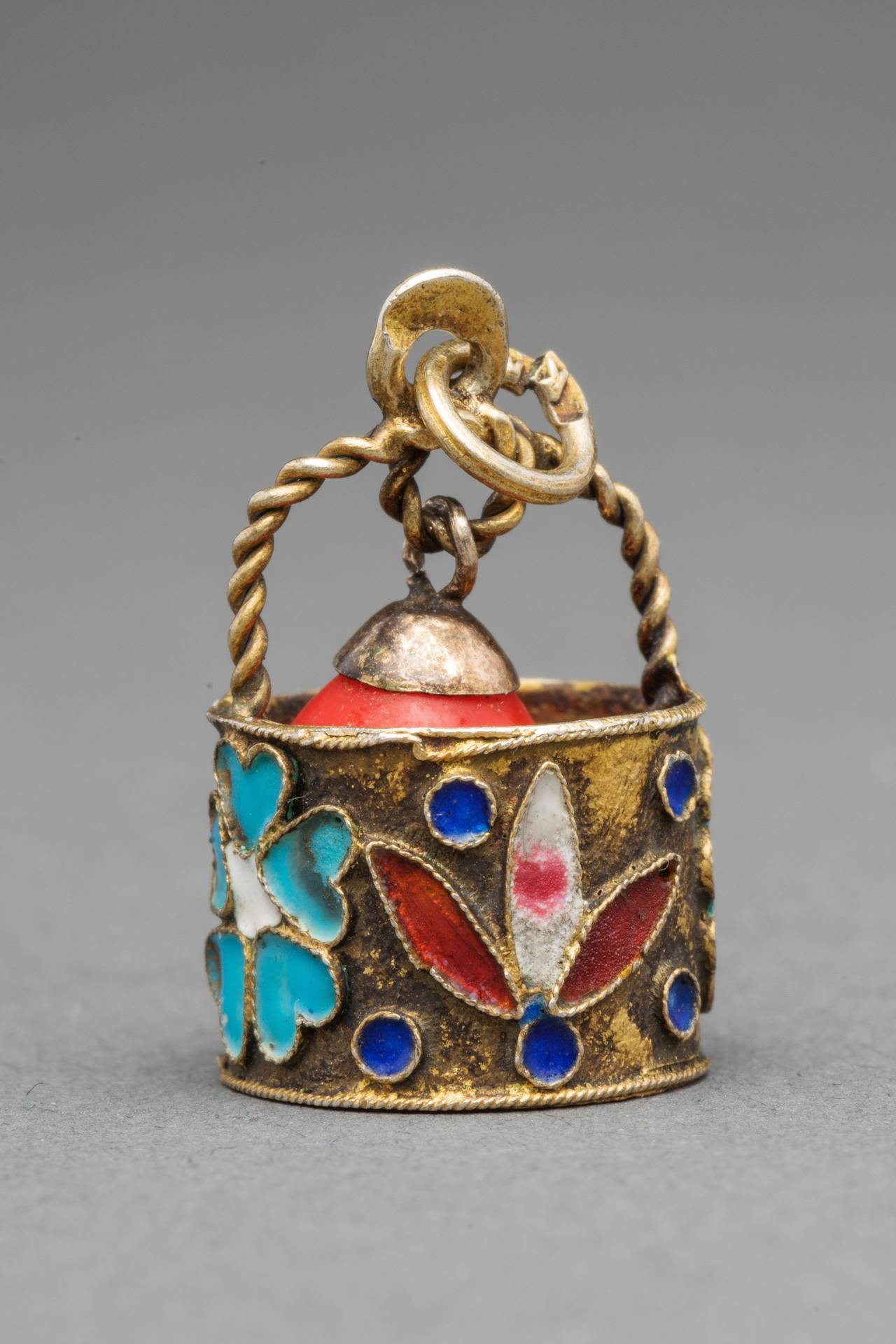 Russian Jewelry Eggs Rare Russian Enameled Silver Easter Egg in a