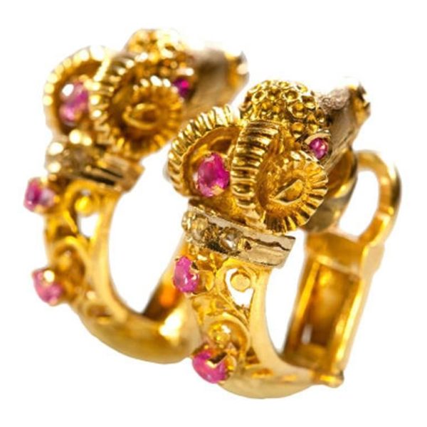 French Diamond Earrings