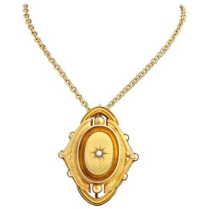 Victorian Gold Brooch