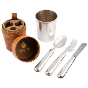 Russian Imperial-era Silver Picnic Set by Grachev of St. Petersburg, circa 1900