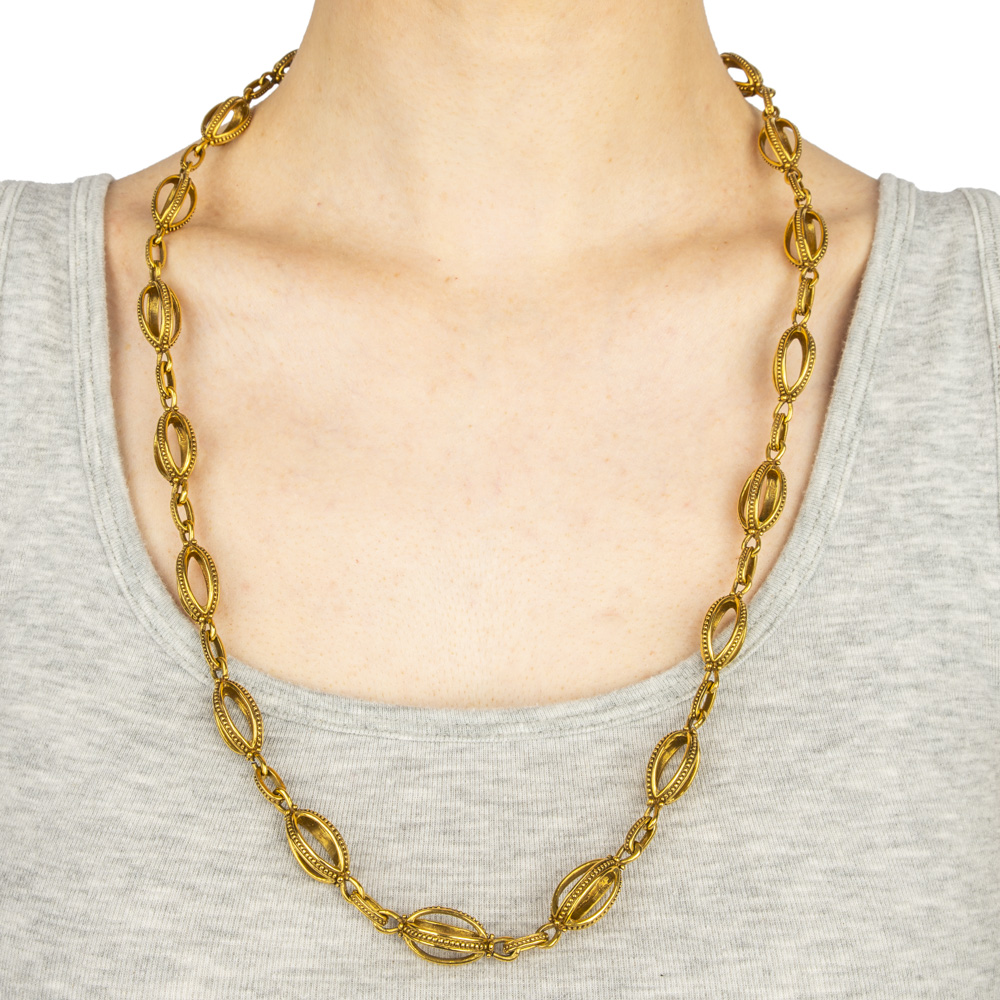 Frances Oval Link Chain Necklace main image 0
