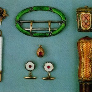 Fabergé Enamelled Cuff Links