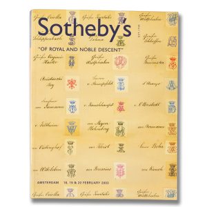 Of Royal and Noble Descent Catalogue, Sotheby's, 2003