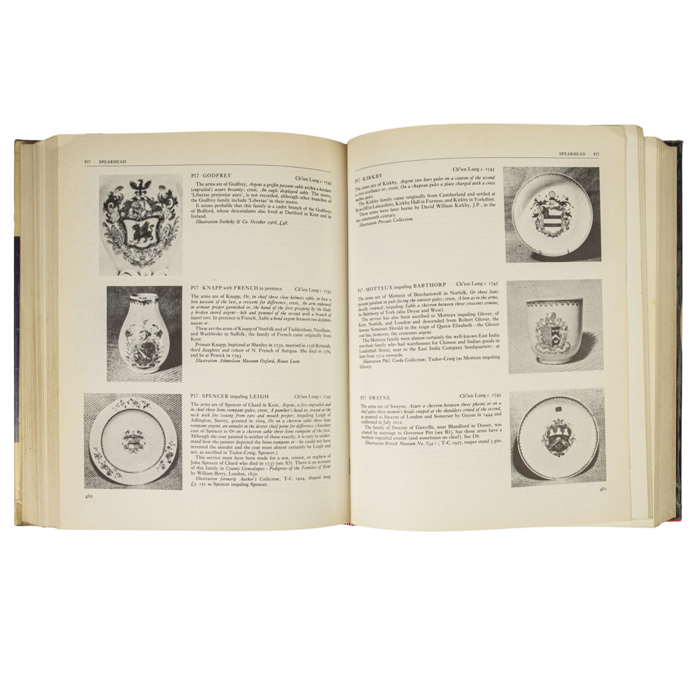 BOOK: Chinese Armorial Porcelain by David Sanctuary Howard, 1974 - Image 4