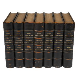 FULL VOLUME SET: Paul Verlaine: Oeuvres Complètes et Posthumes, Paris, 1911-1913