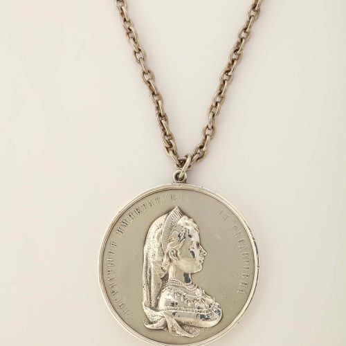 Russian Silver Medallion
