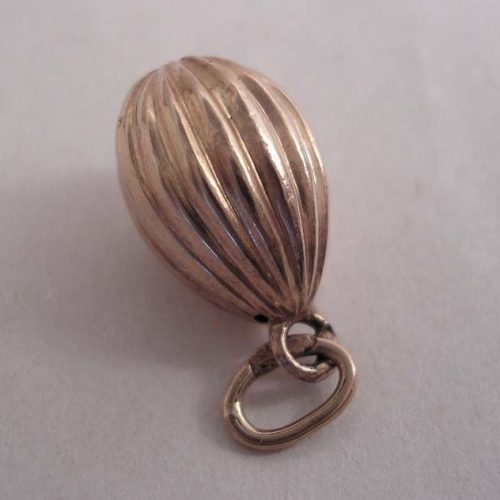 Russian Gold Egg Pendant