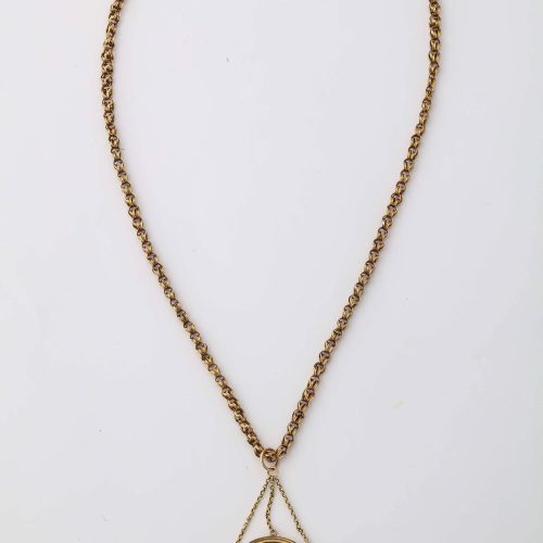 French Gold Napoleonic Era Pendant, circa 1810
