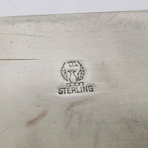 American 19th Century Silver Love Letter Box