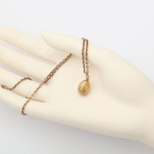 Russian Jewelry Egg Pendant