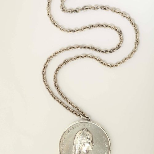 Russian Silver Medallion