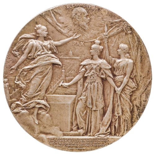 Franco-Russian Alexander III Commemorative Medal