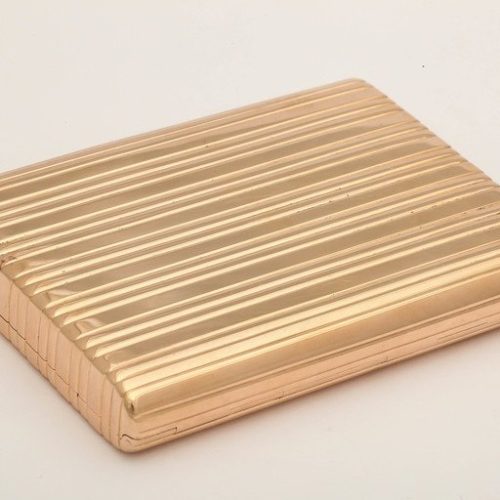 Faberge Gold Cigarette Case