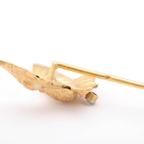 Late 19th Century French Gold Eagle Tie Pin