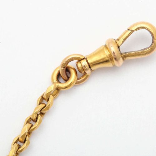 French Pearl Gold Fob/Zipper Pull