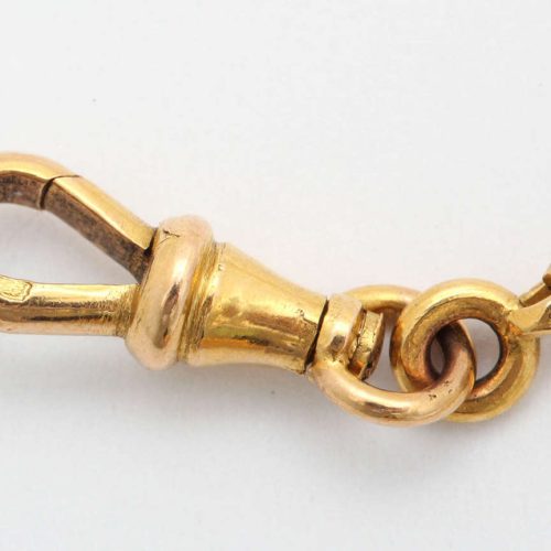 French Pearl Gold Fob/Zipper Pull
