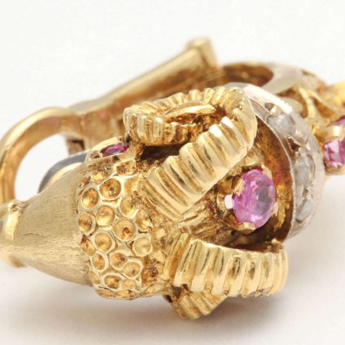 French Diamond Earrings