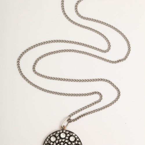 Rose Diamond Cluster Pendant