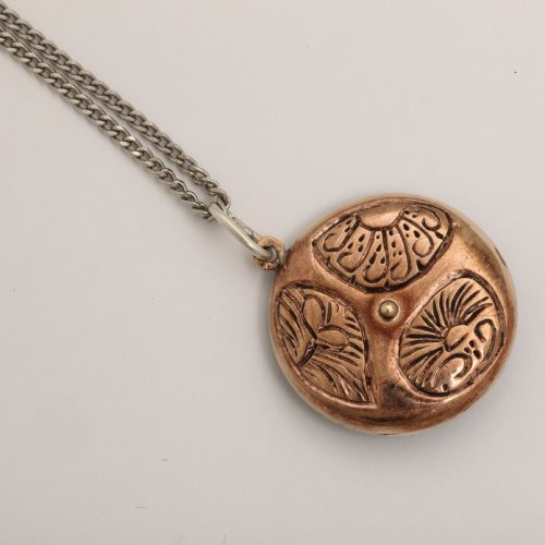 Rose Diamond Cluster Pendant