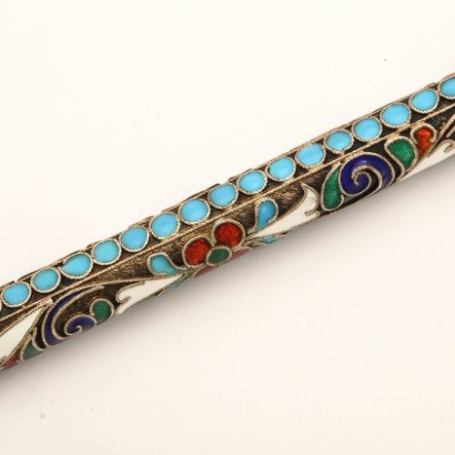 Rare Russian Enamelled Fountain Pen