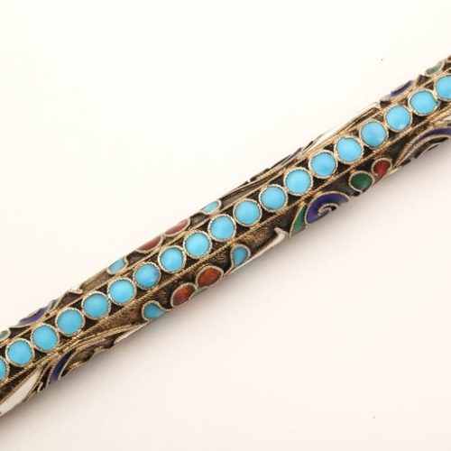 Rare Russian Enamelled Fountain Pen
