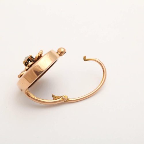 19th Century French Gold and Pearl Earrings