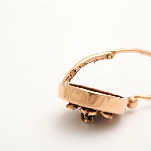 19th Century French Gold and Pearl Earrings