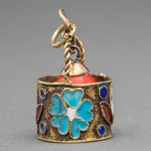 Russian Jewelry Egg Pendant