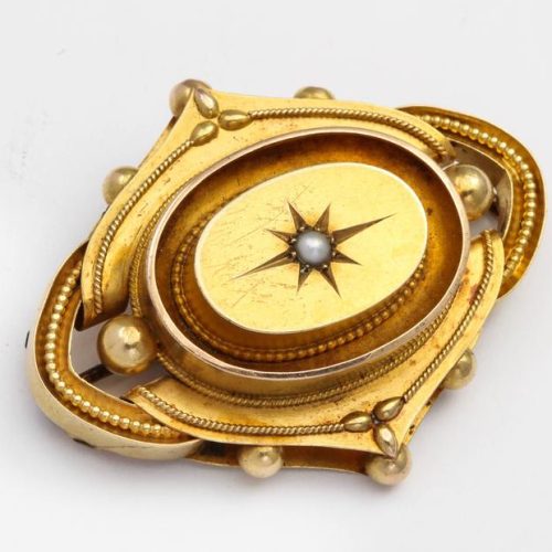 Victorian Gold Brooch 6